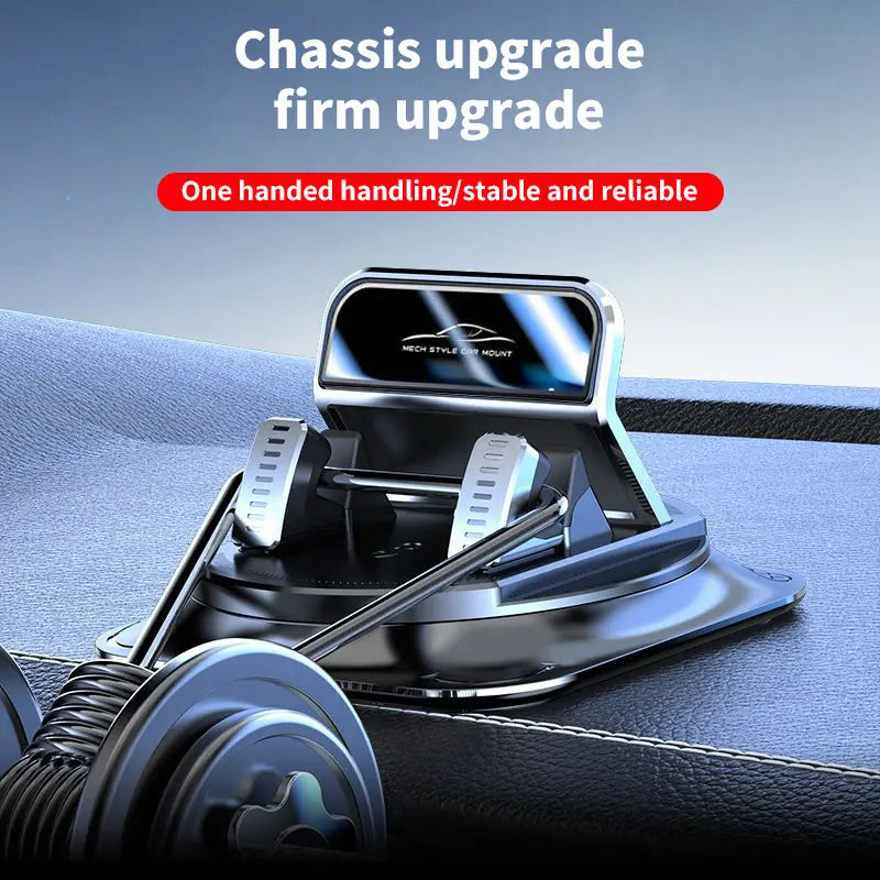 Universal 360° Rotation Car Phone Mount - Dashboard Phone Holder for All Smartphones