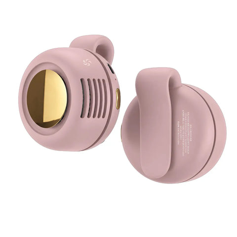 Portable, Silent Mini Bladeless Fan — 3-Speed Adjustable Waist Fan, Phone Cooling Fan, Personal Wearable Fan, Rotatable Body Fan