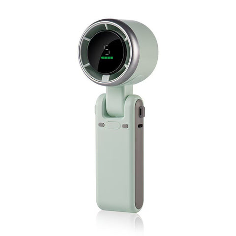 Portable Handheld Turbo Fan, 5 Gear Wind,4000mAh Battery Operated, Up to 10 Working Hours, 3 IN 1 Hand Fan Rechargeable with Air Turbo Tech Cooling Fan for Outdoor Activities, Travel, Working fathersdaygift