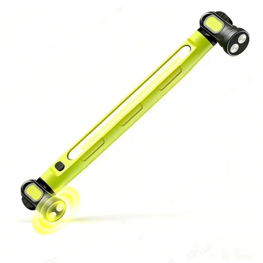Under-Hood Inspection Light Bar — 3000-Lumen Magnetic LED Light Bar (with Hooks), 5200mAh Cordless Rechargeable Hood Light, Single Unit. Ideal for Auto Technicians, Vehicle Maintenance, and Garage Work.