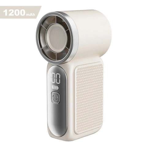 Mini Handheld Fan with LED Display – 6-Speed Turbo Pocket size Fan for Women. USB Rechargeable, High-Speed Cooling for Travel & Makeup. Perfect  Gift.  Portable Refrigeration