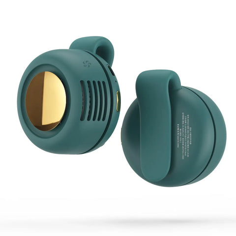 Portable, Silent Mini Bladeless Fan — 3-Speed Adjustable Waist Fan, Phone Cooling Fan, Personal Wearable Fan, Rotatable Body Fan