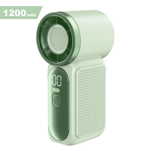 Mini Handheld Fan with LED Display – 6-Speed Turbo Pocket size Fan for Women. USB Rechargeable, High-Speed Cooling for Travel & Makeup. Perfect  Gift.  Portable Refrigeration
