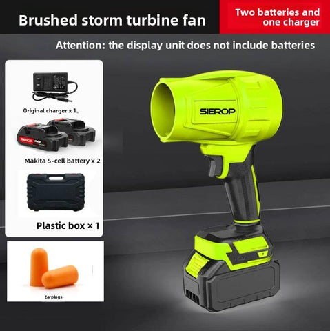 Turbo Jet Blower,Leaf Blower, Violent Turbo Fan, Pure Copper Motor,Car Drying After Wash, Handheld Snow Blower,Cordless Turbo Power Air Duster,Home Improve,Garden Mainte Holiday gifts