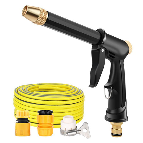 Portable High-Pressure Water Sprayer, Adjustable Garden Hose Nozzle, Car Washing & Maintenance Tool, Pet Cleaning Tool