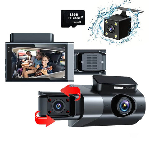iToolMax 3 Channel Dash Cam