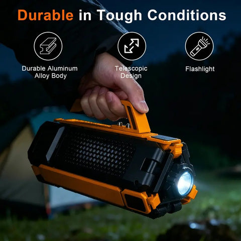 15000mAh Rechargeable Portable LED Camping Post Light