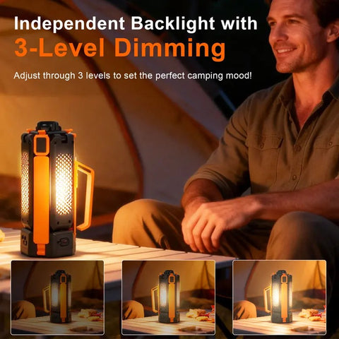 15000mAh Rechargeable Portable LED Camping Post Light