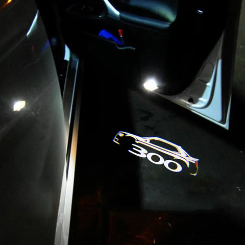 2 Pcs Car LED Door Logo Projector for Chrysler 300 Series